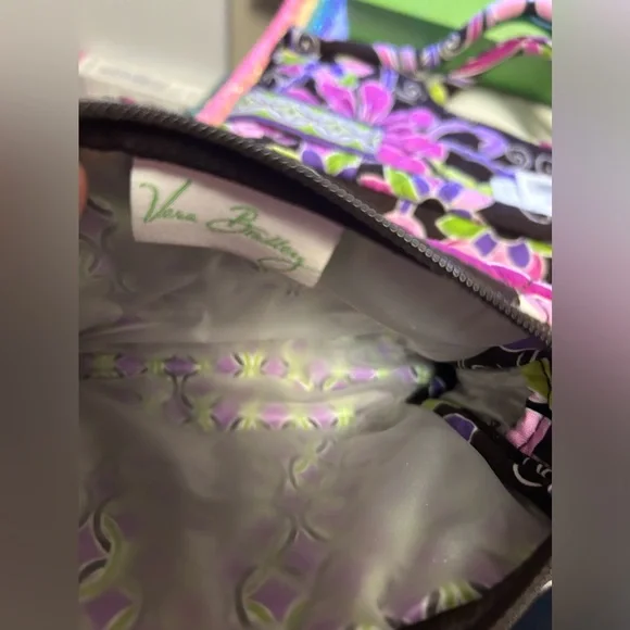 Vera Bradley Gabby Purple Punch 3 pct set - Picture 6 of 7